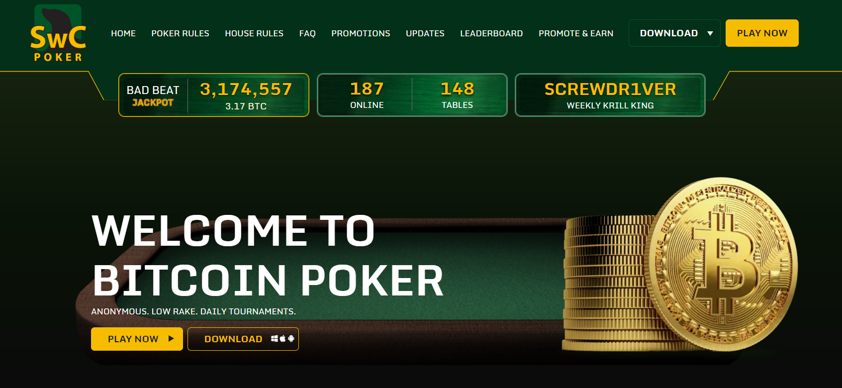 Swc poker shop
